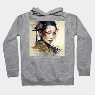 Powerful Warrior Geisha #1 Hoodie